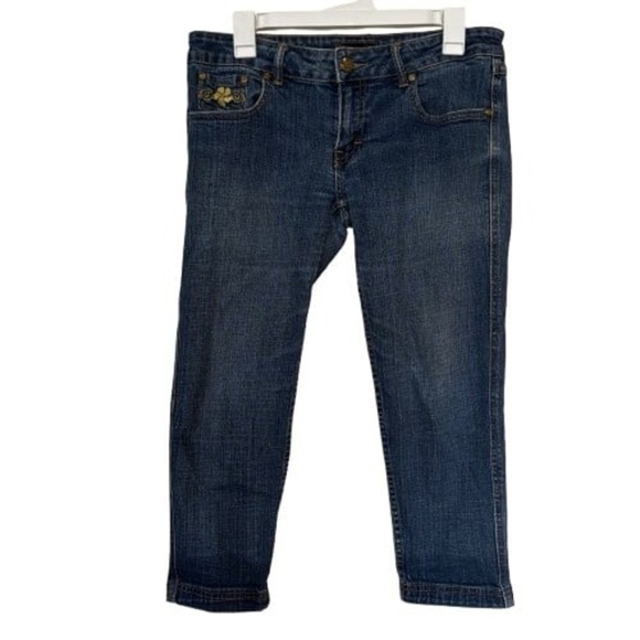 Denim - Knockout Lady Women's Denim Jeans Sz 7 Juniors Button Closure Pockets